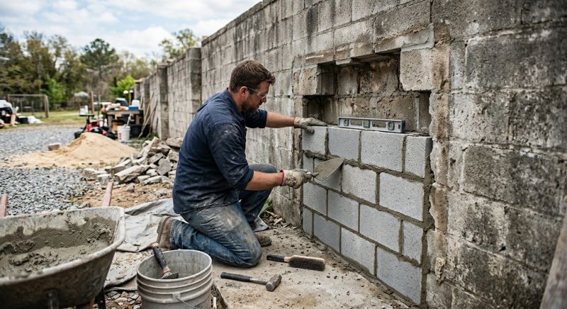 Block Wall Repair in Bothell, WA
