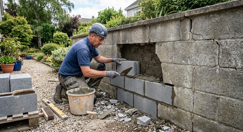Block Wall Repair in Kirkland, WA