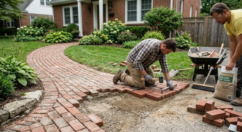 Brick Flatwork Repair in Edmonds, WA