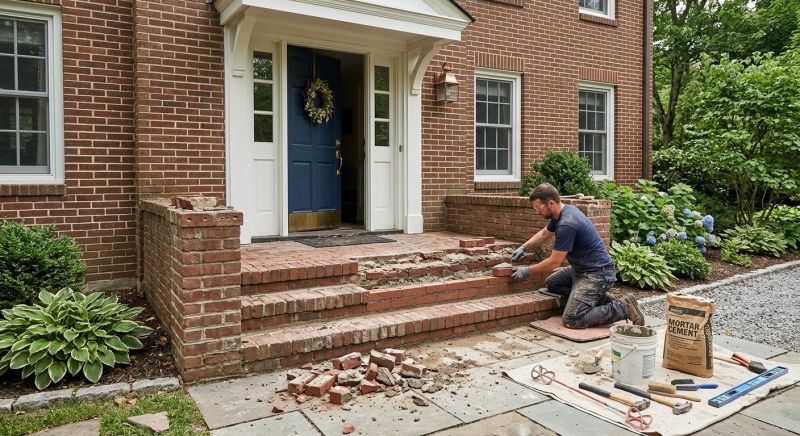 Brick Flatwork Repair in Snohomish, WA