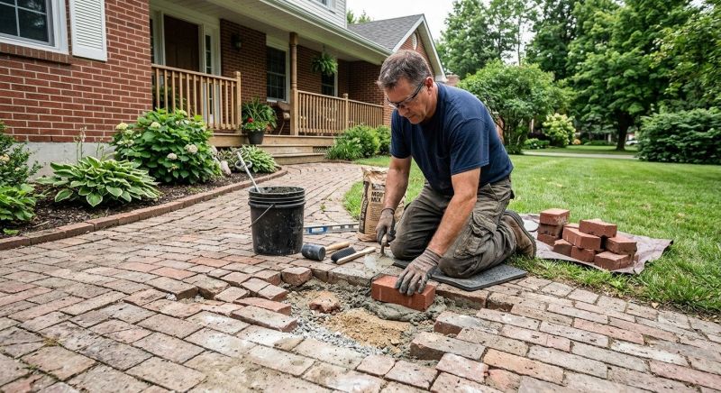 Brick Flatwork Repair in Sultan, WA