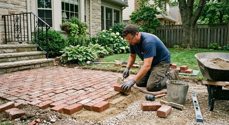 Brick Hardscape Repair in Snohomish County, WA