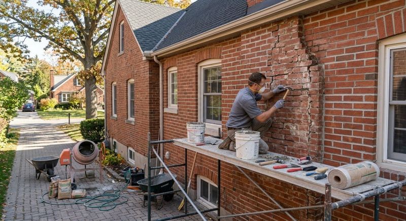 Brick Masonry Restoration in Snohomish County, WA