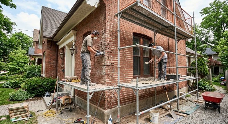 Brick Restoration in Bainbridge Island, WA