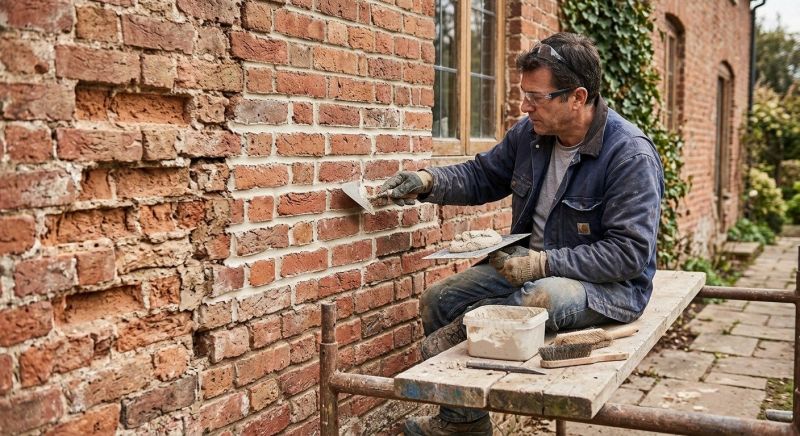 Brick Stairs Repair in Redmond, WA