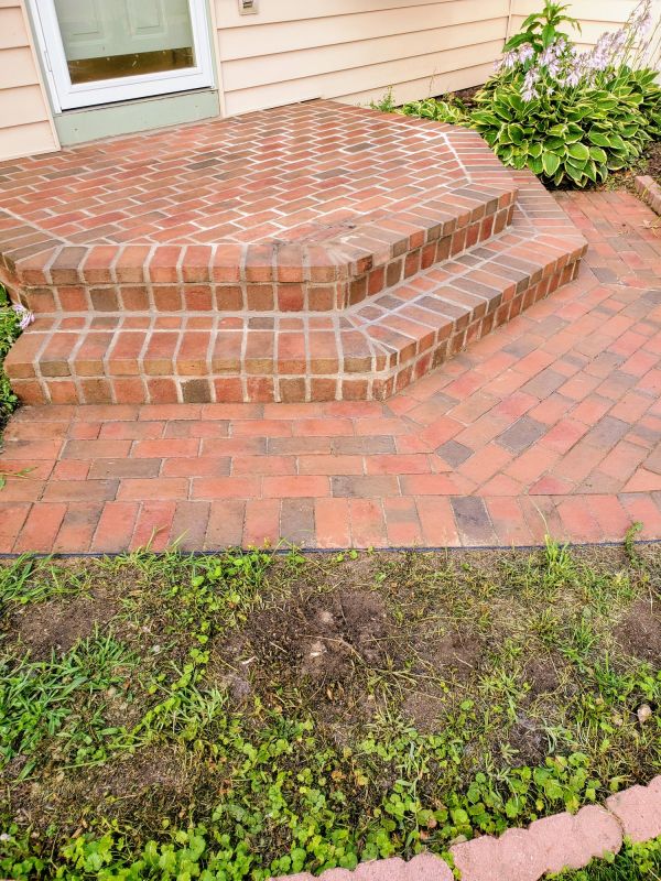 Brick Stoop Repair in Snohomish County, WA