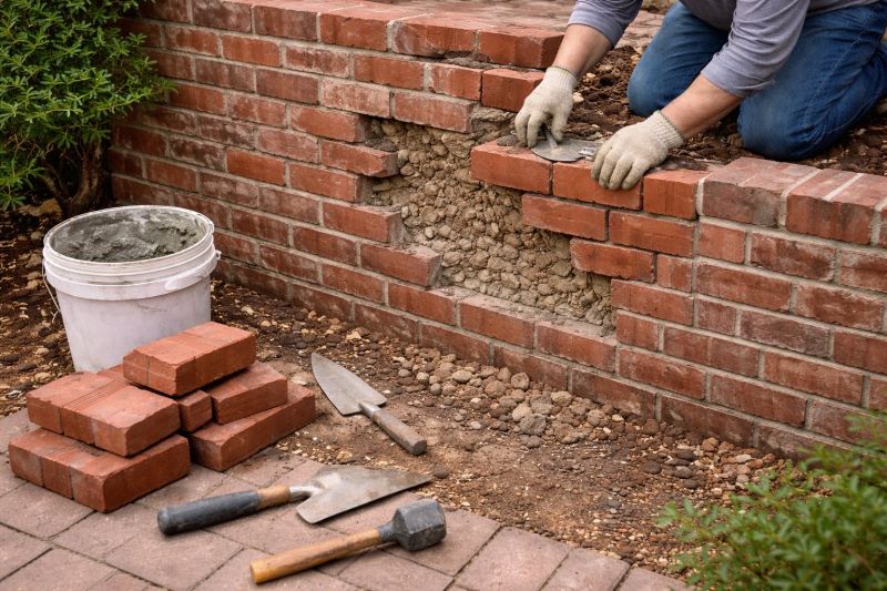 Brick Wall Repair in Arlington, WA