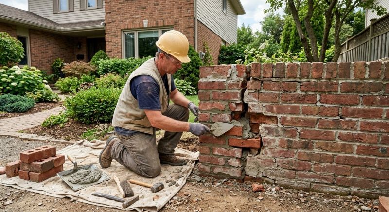 Brick Wall Repair in Lake Stevens, WA