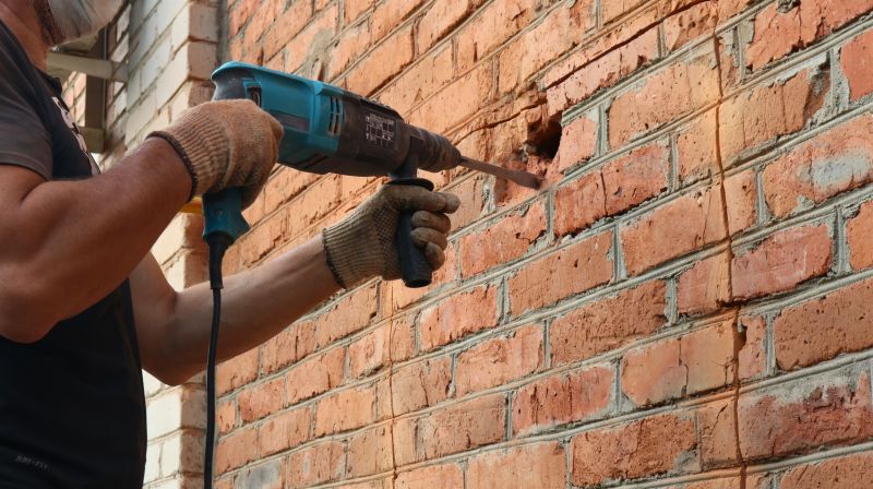 Brick Wall Repair in Poulsbo, WA