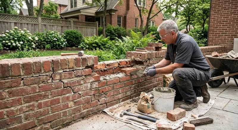 Brick Wall Repair in Sultan, WA