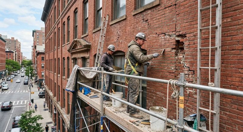 Commercial Masonry Repair in Edmonds, WA