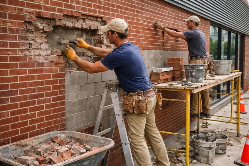 Commercial Masonry Repair in Mercer Island, WA