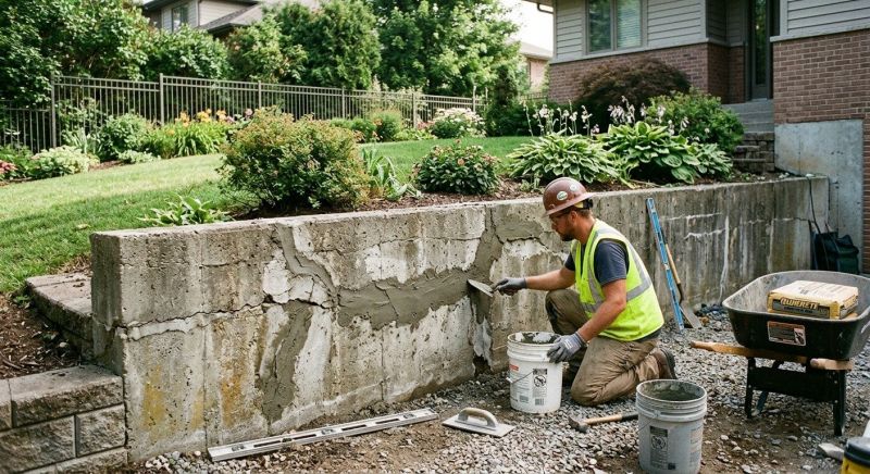 Retaining Wall Repair in Lake Stevens, WA