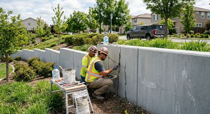 Retaining Wall Repair in Mukilteo, WA
