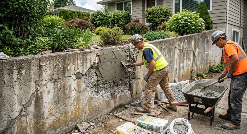 Retaining Wall Repair in Sultan, WA