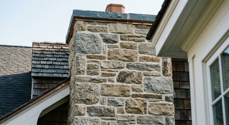 Stone Chimney Installation in Langley, WA