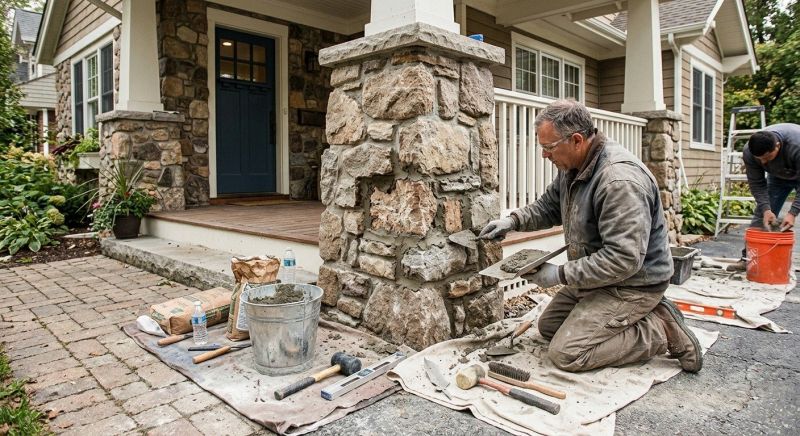 Stone Column Repair in Snohomish County, WA
