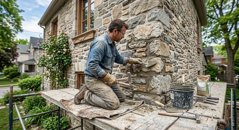 Stone Masonry Repair in Kingston, WA