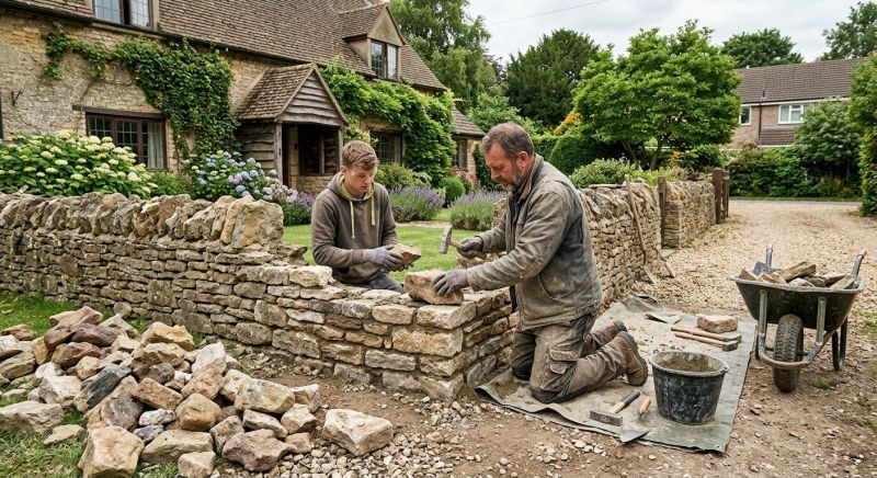 Stone Wall Repair in Bothell, WA