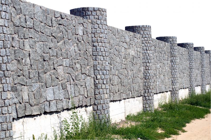 Stone Wall Repair in Kingston, WA