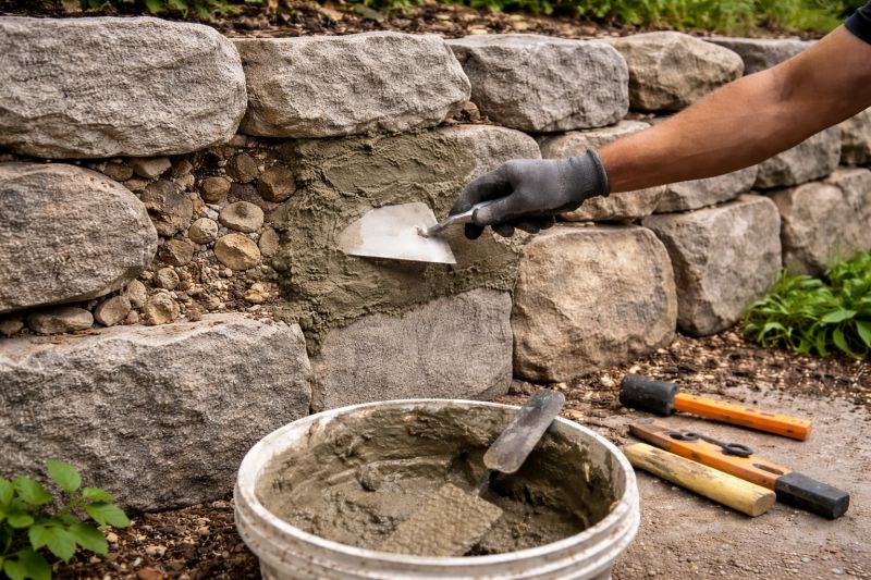 Stone Wall Repair in Seattle, WA