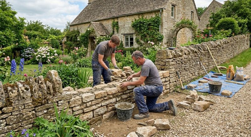 Stone Wall Repair in Sultan, WA