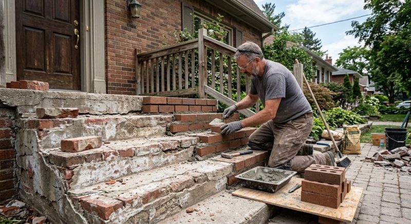 Stonework Repair in Mukilteo, WA
